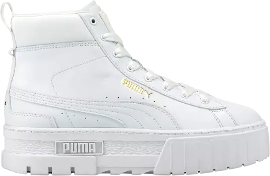 Кроссовки Puma Wmns Mayze Mid Triple White, белый