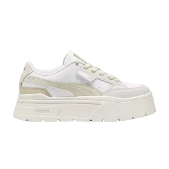 Кроссовки Puma Wmns Mayze Stack Luxe 'White Alpine Snow', белый