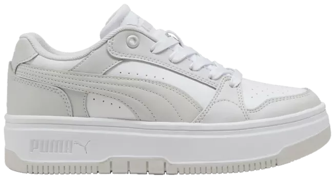 Кроссовки Puma Wmns Rebound Femme Low 'White Feather Grey', серый
