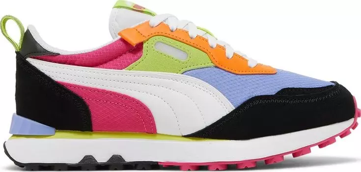 Кроссовки Puma Wmns Rider FV Black Multi-Color, разноцветный