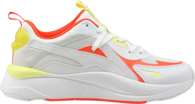 Кроссовки Puma Wmns RS-Curve Core White Lava Blast, белый