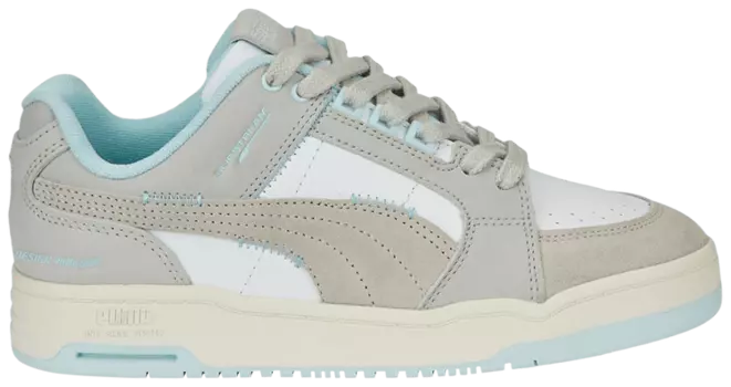 Кроссовки Puma Wmns Slipstream Low 'Stitched Up - Marshmallow Light Aqua', серый