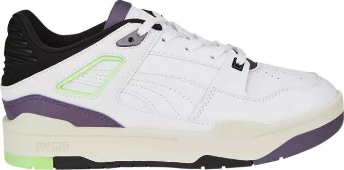 Кроссовки Puma Wmns Slipstream White Purple Charcoal, белый