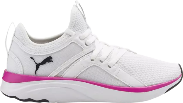 Кроссовки Puma Wmns Softride Sophia White Deep Orchid, белый