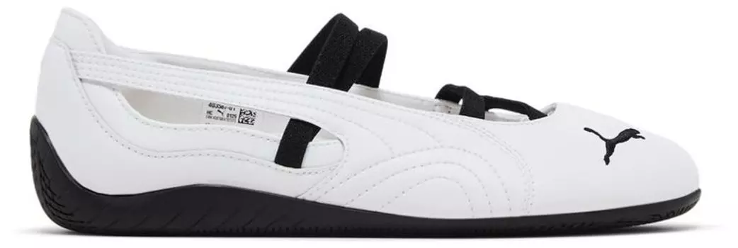 Кроссовки Puma Wmns Speedcat Ballet Leather 'White Black', белый