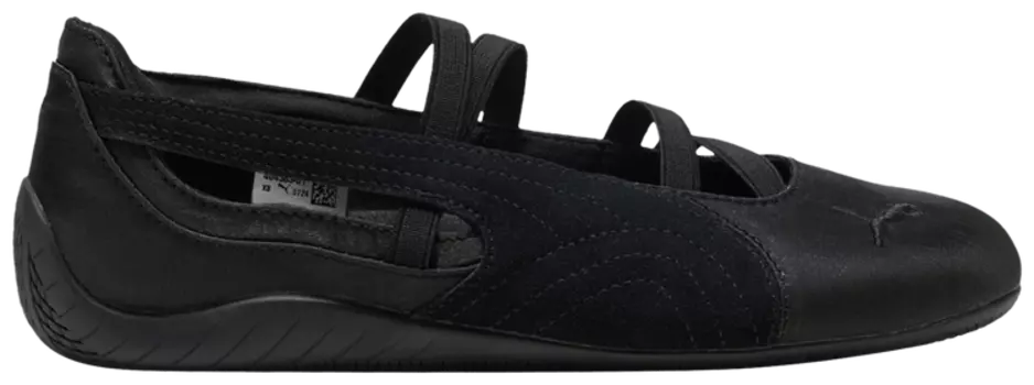 Кроссовки Puma Wmns Speedcat Ballet Satin 'Black Cool Dark Grey', черный