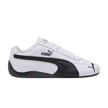 Кроссовки Puma Wmns Speedcat Full Leather 'White Black', белый