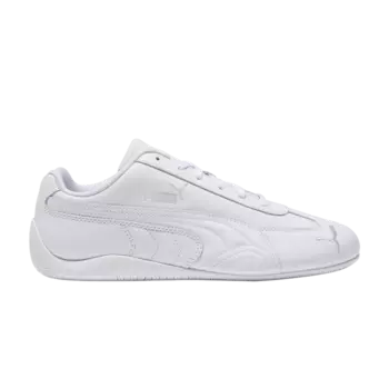 Кроссовки Puma Wmns Speedcat Full Leather 'White Feather Grey', белый