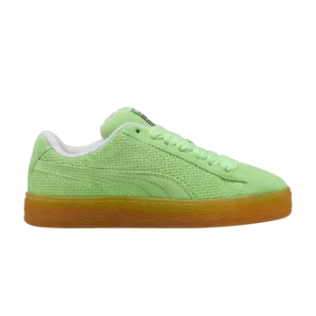 Кроссовки Puma Wmns Suede XL 'Braided - Spring Fern', зеленый
