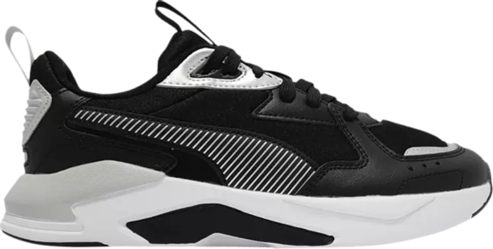 Кроссовки Puma Wmns X-Ray Lite Pro Metallic - Black White, черный