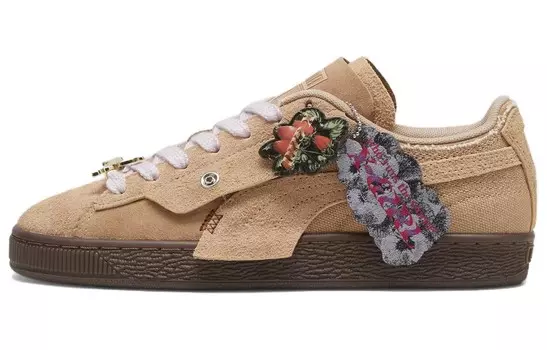 Кроссовки Puma X-Girl X Women's Suede 'Toasted Almond', синий