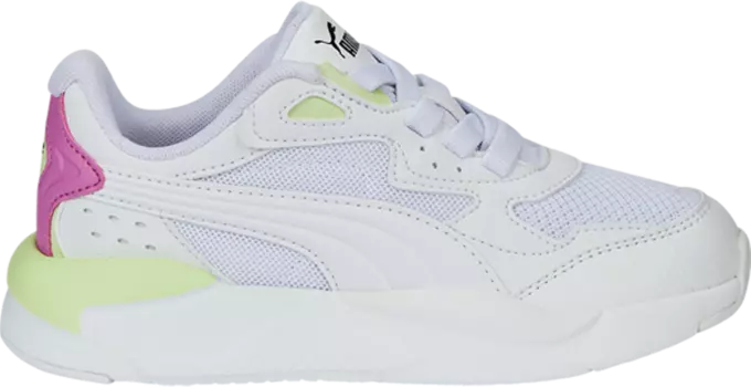 Кроссовки Puma X-Ray Speed Little Kid White Mauve Pop, белый