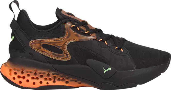 Кроссовки Puma Xetic Halflife Lenticular Black Neon Citrus, черный