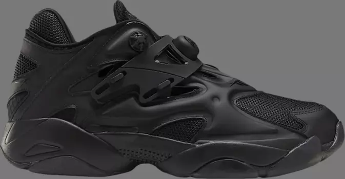 Кроссовки pump court 'triple black' Reebok, черный