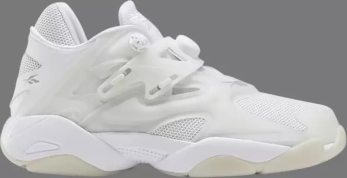 Кроссовки pump court 'white porcelain' Reebok, белый