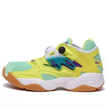 Кроссовки pump court 'hero yellow' Reebok, желтый