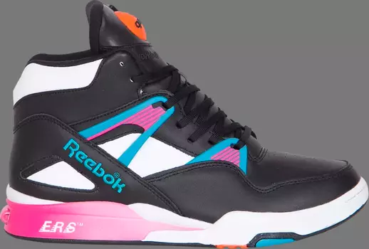 Кроссовки pump omni zone retro 'black pink' Reebok, черный