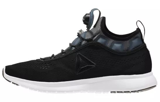 Кроссовки Pump Plus Running унисекс Low-top черные Reebok