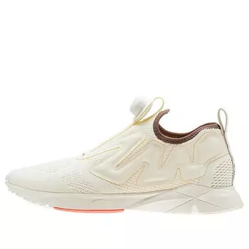 Кроссовки pump supreme style eng 'carotene' Reebok, белый
