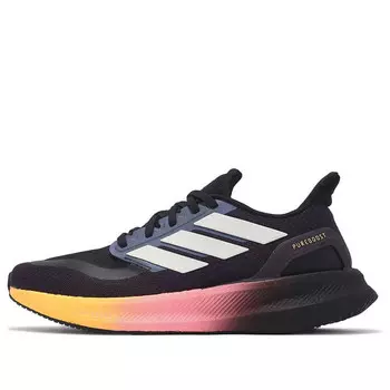 Кроссовки pureboost 5 'black multi-color' Adidas, черный