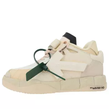 Кроссовки puzzle couture low-top sneakers 'white' Off-White, белый