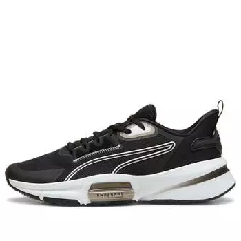 Кроссовки pwrframe tr 3 'black white' Puma, черный