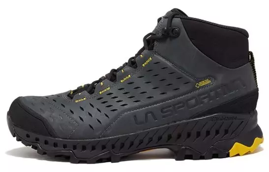 Кроссовки Pyrramid Hiking унисекс, средний верх, серо-желтый La Sportiva