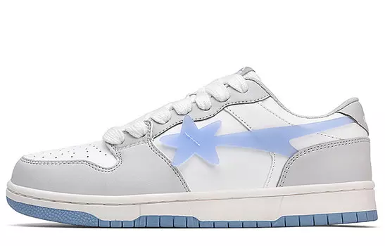 Кроссовки Q-AND Skateboarding Shoes Unisex Low-top, белый