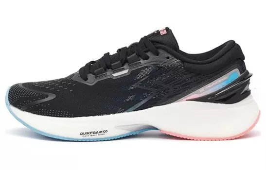 Кроссовки Q Bullet Super Pro 2.0 женские с низким верхом 361°, черный/розовый