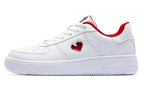 Кроссовки Qiaodan, белые/красные