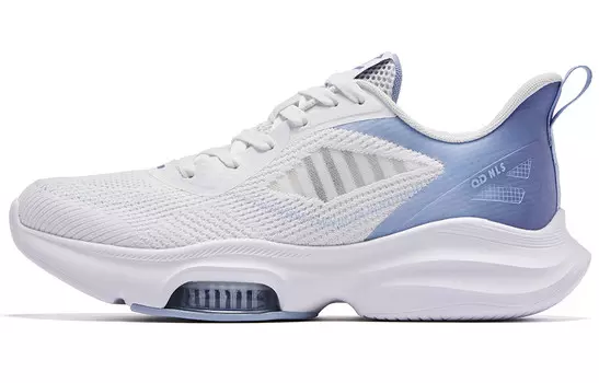 Кроссовки Qiaodan Lifestyle, белые/королевские синие