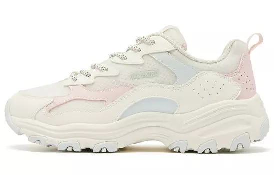 Кроссовки QIAODAN Lifestyle Shoes Women's Low-top Ivory Light Green Color, слоновая кость/зеленый