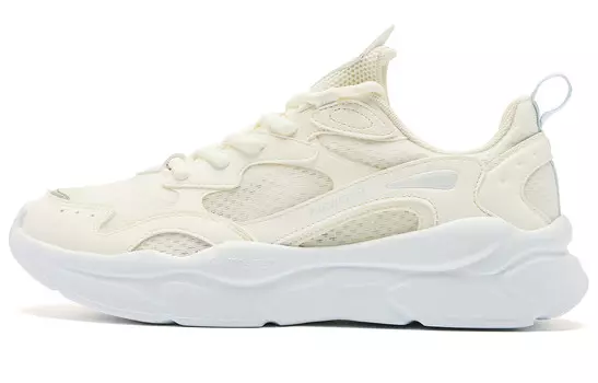 Кроссовки QIAODAN Lifestyle Shoes Women's Low-top Ivory Tulle Blue, синий