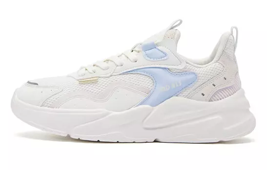Кроссовки QIAODAN Lifestyle Shoes Women's Low-top Ivory Dreamy Blue, голубой