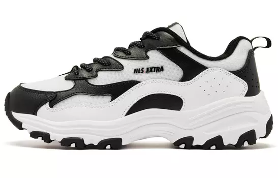 Кроссовки QIAODAN Lifestyle Shoes Women's Low-top Black White, черный