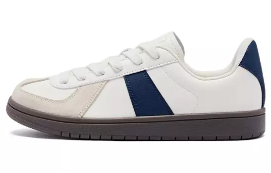 Кроссовки QIAODAN Moral Training Shoes Skateboarding Shoes Women's Low-top Blue/White, синий