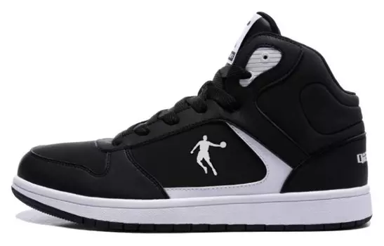 Кроссовки QIAODAN Skateboarding Shoes Men High-top, белый