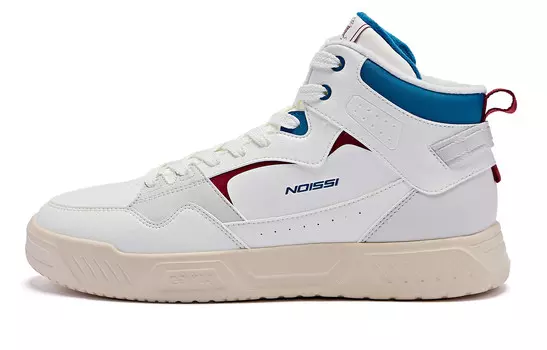 Кроссовки QIAODAN Skateboarding Shoes Men High-top, синий
