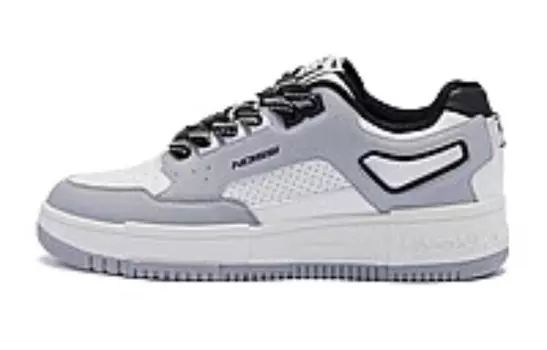 Кроссовки QIAODAN Skateboarding Shoes Men Low-top, белый