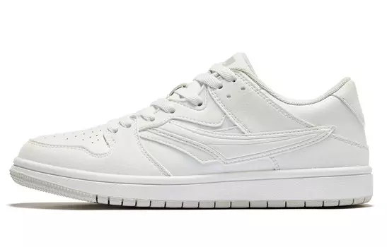 Кроссовки QIAODAN Skateboarding Shoes Women's Low-top White, цвет White