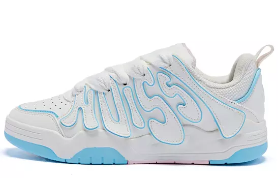 Кроссовки QIAODAN Skateboarding Shoes Women's Low-top, белый