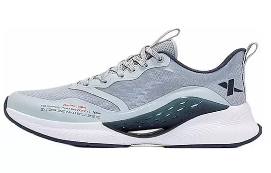 Кроссовки Qing Feng 4.0 мужские низкие серые Xtep