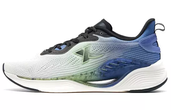 Кроссовки Qing Feng 5.0 мужские с низким верхом белого/синего цвета Xtep