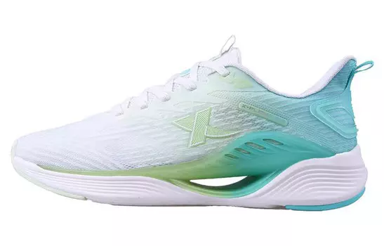 Кроссовки Qing Feng 5.0 мужские с низким верхом белые/зеленые Xtep