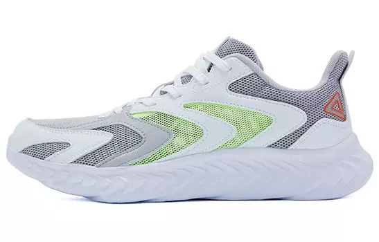 Кроссовки Qingyi для бега мужские с низким верхом белые/серые/зеленые/оранжевые Peak