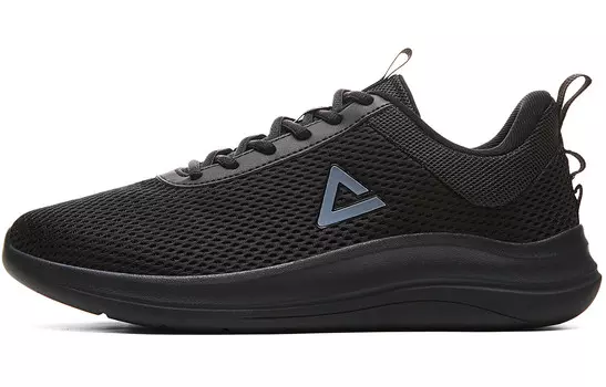 Кроссовки Qingyi мужские низкие черные Peak