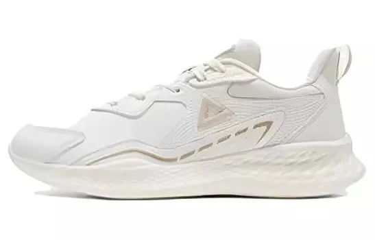 Кроссовки Qingyi женские с низким верхом белого цвета Peak