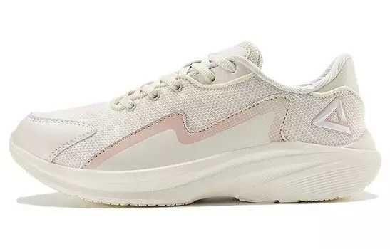 Кроссовки Qingyi женские с низким верхом белого цвета Peak