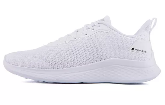 Кроссовки Qingyi женские с низким верхом белого цвета Peak