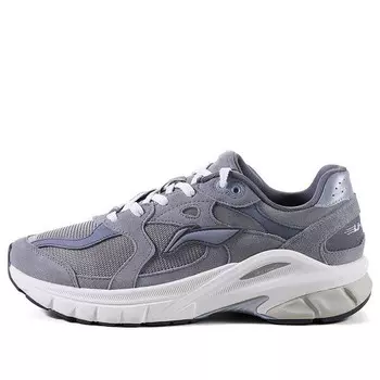 Кроссовки яростный наездник бегун Li-Ning, серый
